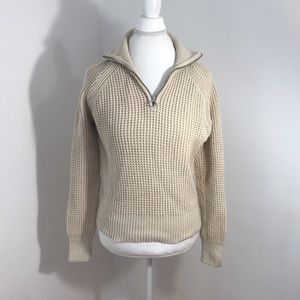 ROOTS Tan Wool Sweater
